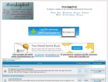 Tablet Screenshot of hverdagslivet.diskusjonsforum.no