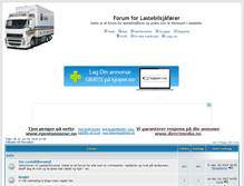 Tablet Screenshot of lastebilsjfrer.diskusjonsforum.no