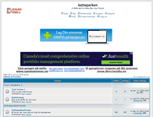 Tablet Screenshot of katteparken.diskusjonsforum.no