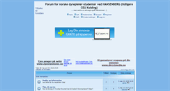 Desktop Screenshot of dyrepleierdk.diskusjonsforum.no